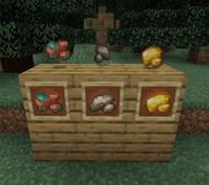 Copper, iron, and gold ore in their raw form (Image via Twitter/JasperBoerstra)